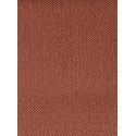 Sofa Mara, structure effet cuir gris argile, coussin tissu terre de Sienne, Slide