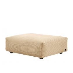 Module d\'assise taille L pour le canapé Vetsak, velours cotelé sable 105 x 105 x H37