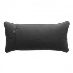 Coussin Pillow 60 x 30 cm outdoor, pour canapé Vetsak, tissu d'extérieur lin anthracite