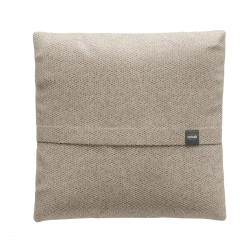 Coussin Big pillow 60 x 60 cm outdoor, pour canapé Vetsak, tissu d'extérieur tricoté gris 'stone'