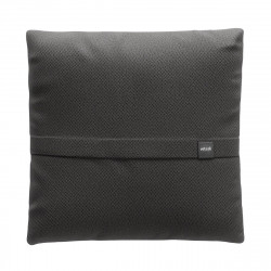 Coussin Big pillow 60 x 60 cm outdoor, pour canapé Vetsak, tissu d'extérieur tricoté gris foncé