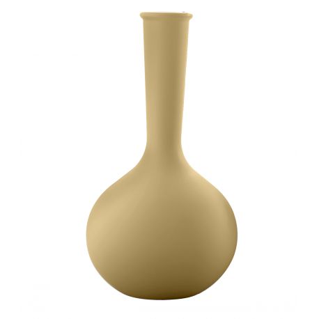 Vase Chemistube, Vondom beige, D 36 x H 65 cm
