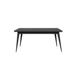 Table 55 Brillant, Tolix graphite 130x70 cm