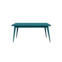 Table 55 Brillant, Tolix vert canard 130x70 cm