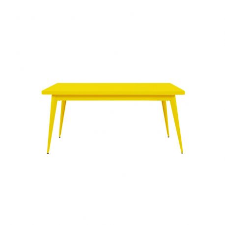 Table 55 Brillant, Tolix citron 130x70 cm