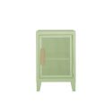 Petit meuble de rangement B1 H64 slim perforé, vert anis, Tolix, 40x28xH64cm