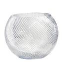 Vase Crystal Bowl swirl taille L, Ebb&Flow diamètre 28 cm