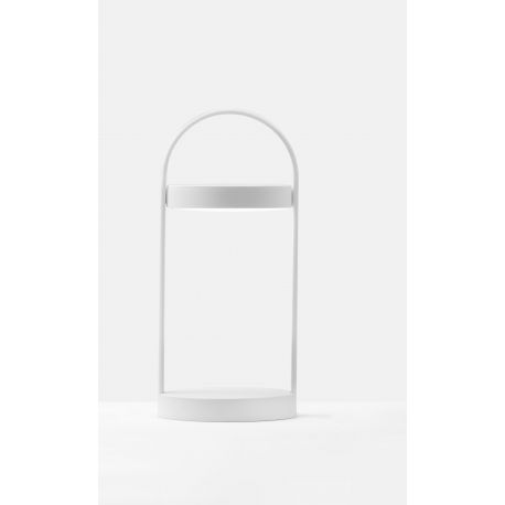 Lampe de table Giravolta, Pedrali blanche taille S