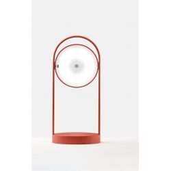 Lampe de table Giravolta, Pedrali orange taille S