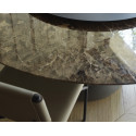 Table Barbara Marmo ovale, marbre de Marquina diamètre 200 x 120 cm, Horm Casamania