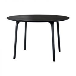 First, table ronde Magis, diamètre 120 cm noir
