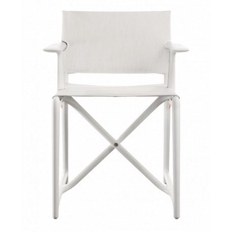 Chaise Stanley, blanc, 51,5 x 55 x H84,5 cm, Magis