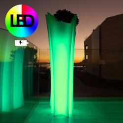 Pot Alma, Lumineux LED RGBW à batterie, Vondom