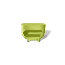 Comptoir bar multifonctionnel Splay vert citron, Slide Design, L130 x P70 x H98 cm