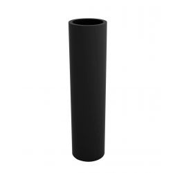 Pot de fleur long Torre gris anthracite Vondom D 20 x H 80 cm