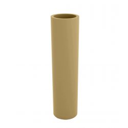 Pot de fleur long Torre beige Vondom D 20 x H 80 cm