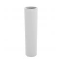 Pot de fleur Cylindrique Torre blanc basic Vondom 25 x 100