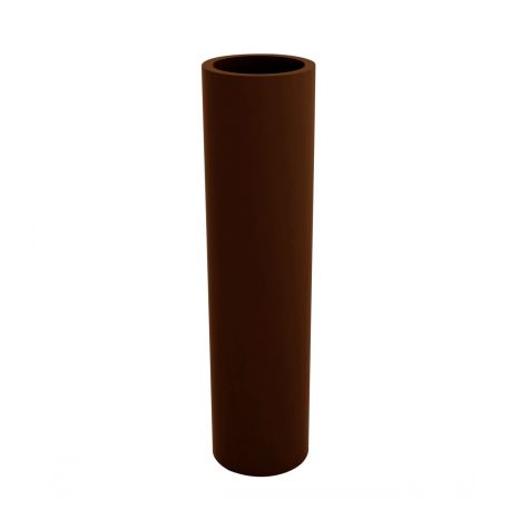 Pot de fleur Cylindrique Torre bronze basic Vondom 25 x 100