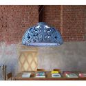 Lustre baroque Dame of Love blanc, Slide design, D x 100, H x 54 cm