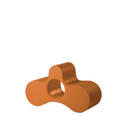 Fauteuil/ table basse Wheely, Slide Design orange