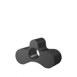 Fauteuil/ table basse Wheely, Slide Design noir