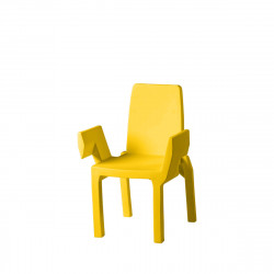 Chaise Doublix, Slide Design jaune safran