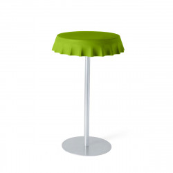 Table haute Fizzz, Slide Design vert citron
