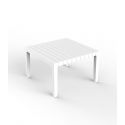 Table basse Lounge Spritz, Vondom blanc, 59x59xH28cm