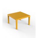 Set de 4 tables basses Lounges Spritz,Vondom jaune moutarde, 59x59xH28cm