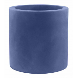 Pot Cylindre diamètre 50 x hauteur 50 cm, double paroi, Vondom bleu marine