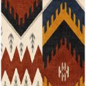 Grand tapis vinyle ethnique Emaloa Podevache 198 x 285 cm