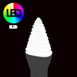 Sapin lumineux Vondom Chrismy LED RGBW, Hauteur 25 cm