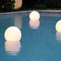 Lampe de piscine Acquaglobo, Slide Design blanc Diamètre 30 cm