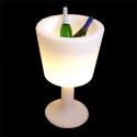 Seau à Champagne lumineux Drink, Slide Design blanc