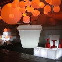Lampe Globo Hanging Out, Slide Design blanc Diamètre 40 cm
