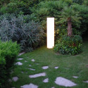 Colonne lumineuse Cilindro Out, Slide Design blanc Diamètre 40 cm