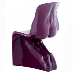 Chaise HER, Casamania violet laqué