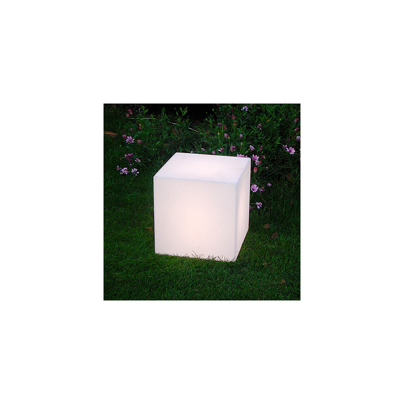 Petit cube lumineux à LED 20 x 20 cm