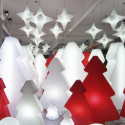 Sapin de Noël lumineux Lightree Indoor, Slide Design rouge Hauteur 45 cm