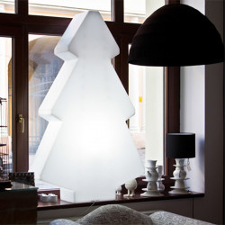 Sapin de Noël lumineux Lightree Indoor, Slide Design blanc Hauteur 200 cm