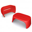 Table basse Amélie Panchetta, Slide Design rouge