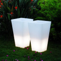 Grand Y-Pot Light, Slide Design blanc Hauteur 150 cm