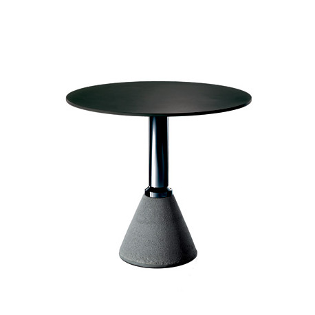 Table One, Magis noir, structure noir diamètre 79 cm