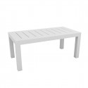 Table rectangulaire Jut L180cm, Vondom blanc