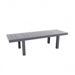Table rectangulaire Jut L280cm, Vondom gris
