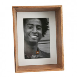 Cadre photo rustic wood, Present Time bois