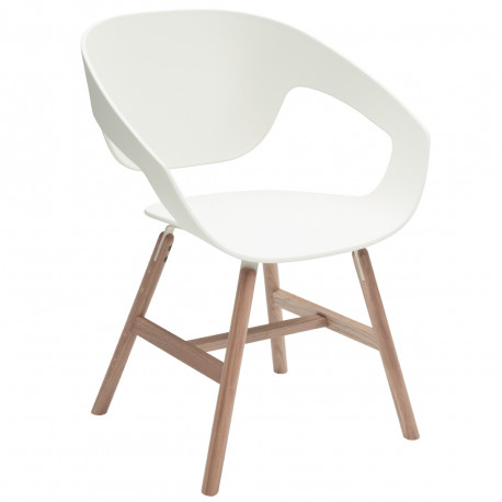 Chaise design Vad Wood, Casamania blanc
