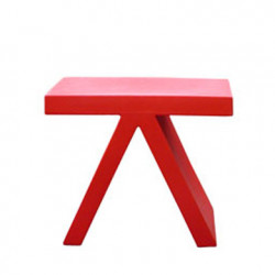 Table d\'appoint Toy, Slide Design rouge