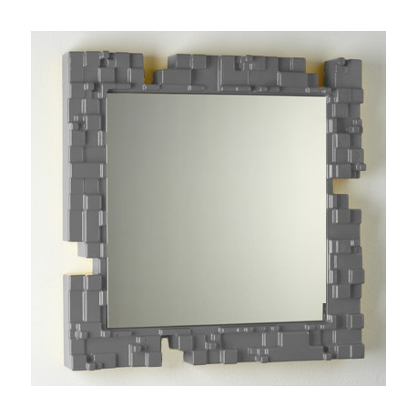 Miroir mural Pixel, Slide Design gris