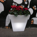 Pot Il Vaso lumineux, Slide Design blanc Petit modèle